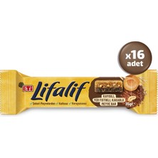 Eti Lifalif Kayısılı, Yer Fıstıklı, Kakaolu Meyve Bar 35 G x 16 Adet