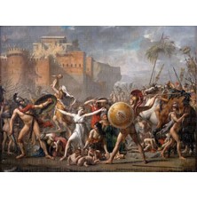 Arterior Wallpaper Sabine Li Kadınlar Jacques Louis David Poster Duvar Kağıdı