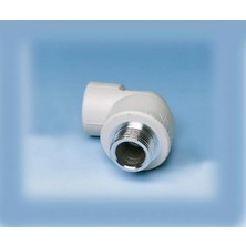 Armüz Ege Yıldız Pprc 40X1 1/4 Erkek Dirsek Gri