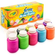Crayola Washable Kids Paint - 10 Neon Renk