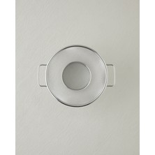 English Home Brims Paslanmaz Çelik Süzgeç 22-22 cm Gri