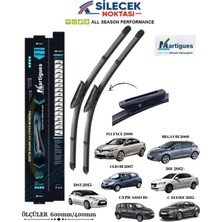Martigues Martıgues Araca Özel Ön Sağ/sol Silecek Takımı  C-Elysee 12> C3 Pıcasso 10> Ds3 15> 301 12> Clıo Iıı 07> Megane Iıı 08> Fluence 09>   Ölçü : 600MM/400MM  S2416B3