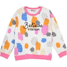Alg KIZ ÇOCUK RENKLİ SWEATSHIRT