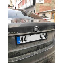 Autowise Parlak Siyah Çerçeveli Oto Plakalık Abs Plastik Esnek Piano Black Plakalık 2 Adet