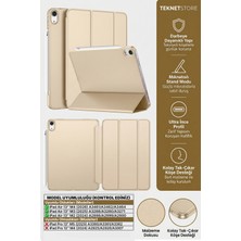 TekNetStore Ipad Air 13" M4 M3 M2 Uyumlu Kılıf Ultra Ince Akıllı Uyku Modlu Standlı Zarif Koruyucu Kapak
