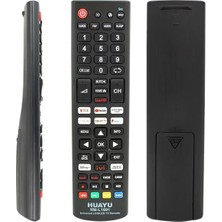 Aslanoğlu Store Huayu RM-L1691 Netflix-Youtube-Prime Video-Google Play Tuşlu Universal LCD LED Tv Kumandası