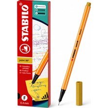 Stabilo Keçe Uçlu Ince Kalem 88 Point 0.4 mm Açık Haki 88/66 10 Lu Paket