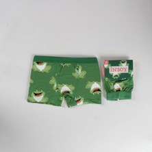 Elmas Kids Erkek Çocuk Ahtapot Boxer - Kurbağa ELM-537