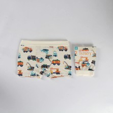Elmas Kids Erkek Çocuk Ahtapot Boxer - Iş Makinesi  ELM-536