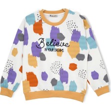 Alg KIZ ÇOCUK RENKLİ SWEATSHIRT