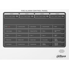 Dahua HY-C102 4-Bölge Yangın Alarm Sistemi (2X12V 5A Akü+Ethernet Port)