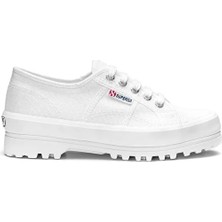 Superga 2555 Alpina Unisex Beyaz Bileksiz Sneaker