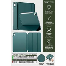 TekNetStore Ipad Air 13" M4 M3 M2 Uyumlu Kılıf Ultra Ince Akıllı Uyku Modlu Standlı Zarif Koruyucu Kapak
