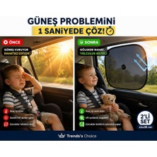 Pairla Araç Oto Güneşlik Yan Cam Güneşlik Perde Vantuzlu Araç Yan Cam Güneşliği Araba Araç Oto Yan Cam Güneşlik Uv Korumalı