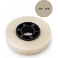 Gümrük Bey Max Letatwin PT-305WX Beyaz Etiket Şeridi 5mm x 8m - LM-370/380/390 Uyumlu 10'lu Paket