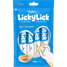 Reflex Plus Lickylick Kedi Sıvı Ödül Ton Balık 4*15 gr