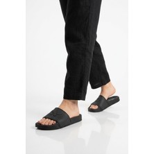Walkway Siyah Hafif Esnek Unisex Terlik 8000-02 G