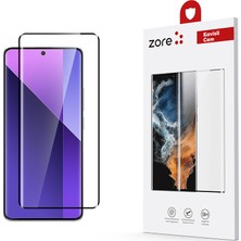 MobaxAksesuar Xiaomi Redmi Note 13 Pro Plus 5g Full Yapışkanlı Kavisli Cam Ekran Koruyucu