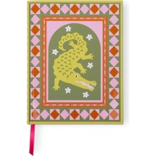 Designworks İnk A Dopo Defter Timsah 15,25X19,75 Cm.  A Dopo Journal Crocodile