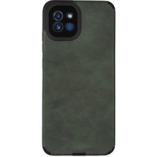 Aslanoğlu Store Samsung Galaxy A03 Kılıf Loop Deri Silikon - Yeşil