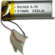Efcell Lityum Polimer Pil 3.7V 200MAH Çok Amaçlı Yedek Batarya 501530
