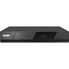 Kom TP-AT6308M-A1 8 Kanal 5mp-N Destek  1 HDD / 8tb Dvr Kayıt Cihazı