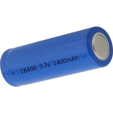 Efcell EF-18490 18490 3.7V 1400MAH Düz Kafa Şarj Edilebilir Li-Ion Pil
