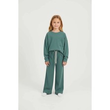 Aden Kids %100 Pamuk Çocuk Oversize Alt Üst Takım - Unisex Rahat Kalıp