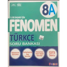 Fenomen 8. Sınıf Türkçe (A) Soru Bankası Yeni Kapak