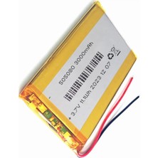 Efcell Lityum Polimer Pil 3.7V 3000MAH Çok Amaçlı Yedek Batarya 505080