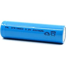 Efcell EF-18203 18650 3.2V 2000MAH Lifepo4 Düz Kafa Şarj Edilebilir Pil