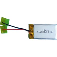 Efcell Lityum Polimer Pil 3.7V 200MAH Çok Amaçlı Yedek Batarya 451730