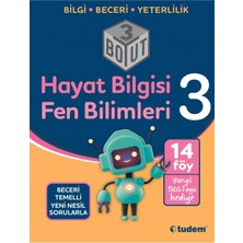Tudem Yayın Grubu 3. Sınıf Hayat Bilgisi Fen Bilimleri 3 Boyut Soru Bankası