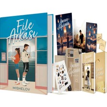 File Arkası Ciltli ve Yarının Kıyısında Hediyeli Özel Kutu Ciltli (Mishelov) 2li Set