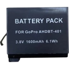 Efcell Gopro Hero 4 Uyumlu AHDBT-401 Aksiyon Kamera Yedek Bataryası - 1600MAH