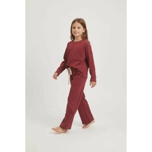 Aden Kids %100 Pamuk Çocuk Oversize Alt Üst Takım - Unisex Rahat Kalıp