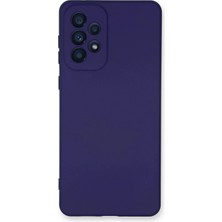 Durukar®  Samsung Galaxy A33 5g Kılıf Nano Içi Kadife Silikon - Mor
