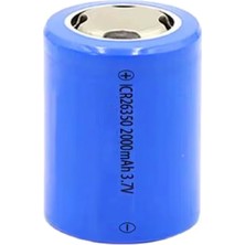 Efcell EF-26320 26350 3.7V 2000MAH Düz Kafa Şarj Edilebilir Lityum Pil