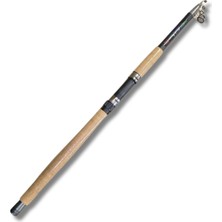 Outdoorun Powerex Black Power 2.70M. 150-200GR. Atarlı Mantar Uzun Sap Teleskopik Olta Kamışı