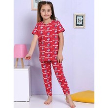 Elmas Kids Kız Çocuk Yazlık Şortlu Takım Tavşan ELM-1073
