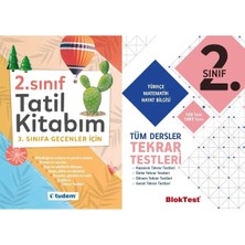 Tudem Yayın Grubu Tudem 2.sınıf Tatil Kitabı ve Tudem Bloktest 2.sınıf Tüm Dersler Tekrar Test Seti