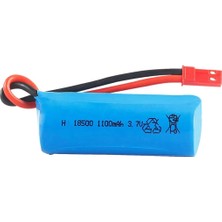 Efcell Şarj Edilebilir 3.7V 1100MAH Jst Kırmızı Soketli Batarya - 18500