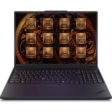 Lenovo Mws Thinkpad P16V G3 Ultra 7 255H 64GB 1tb SSD 8 GB Rtx Pro 2000 Blackwell 16" W11P Iş Istasyonu 21RS000BTX 002