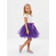 Name Baby & Kids Kız Çocuk Simli Etek NBK-25501