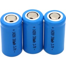 Efcell Puntalamaya Uygun 14280 300MAH 3.7V Düz Kafa Lityum Pil