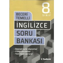 Tudem Yayın Grubu Tudem 8.sınıf Ingilizce Beceri Temelli Soru Bankası