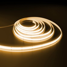 Ledarmy Cob LED Şerit 10M 24V 3200LED/M 3000K Günışığı 10W 8mm IP20 Aydınlatma Işık Hortum Kendinden Yapışkanlı