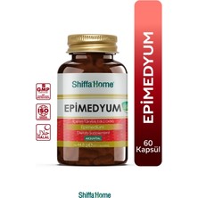 Shiffa Home Epimedyum 60 Kapsül Premium Bitkisel Destek