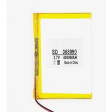 Efcell Lityum Polimer Pil 3.7V 4000MAH Çok Amaçlı Yedek Batarya 358090