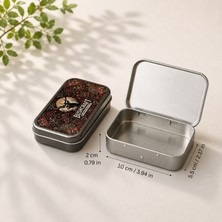 Halusbushcraft Deer Tin Can - Geyik Teneke Organizer Kutu